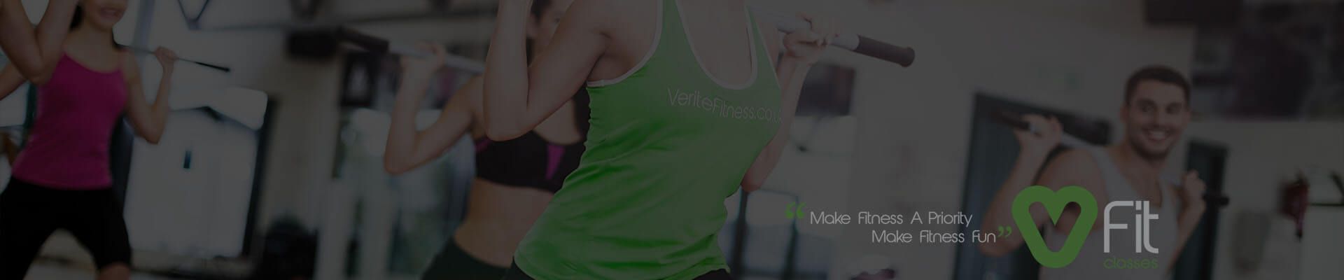 V- Fit Classes Southport Banner