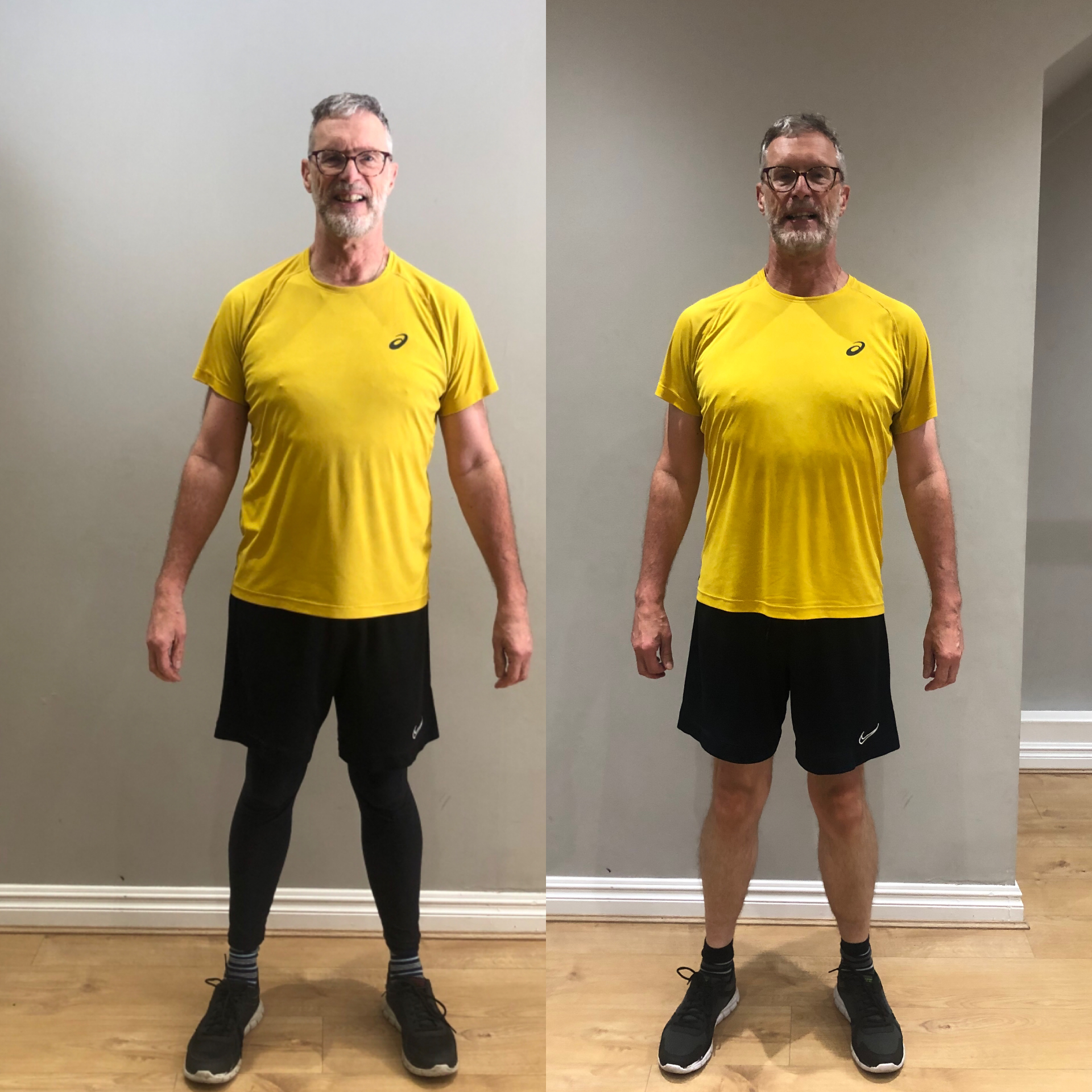 Verite Fitness client transformation — Improved fitness & tone
