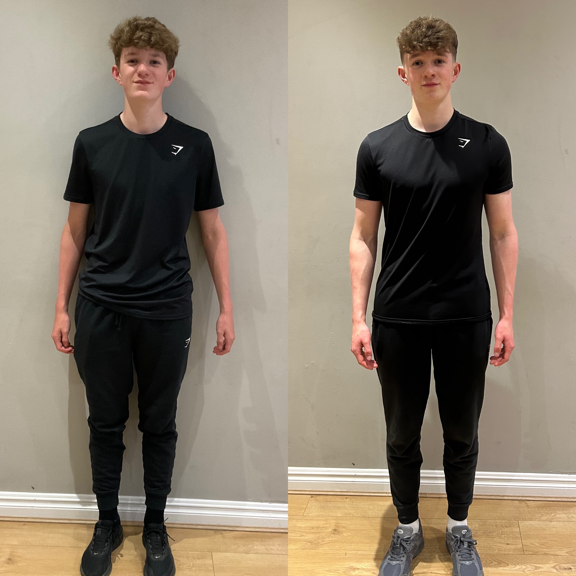 Verite Fitness client transformation — Lean muscle gain